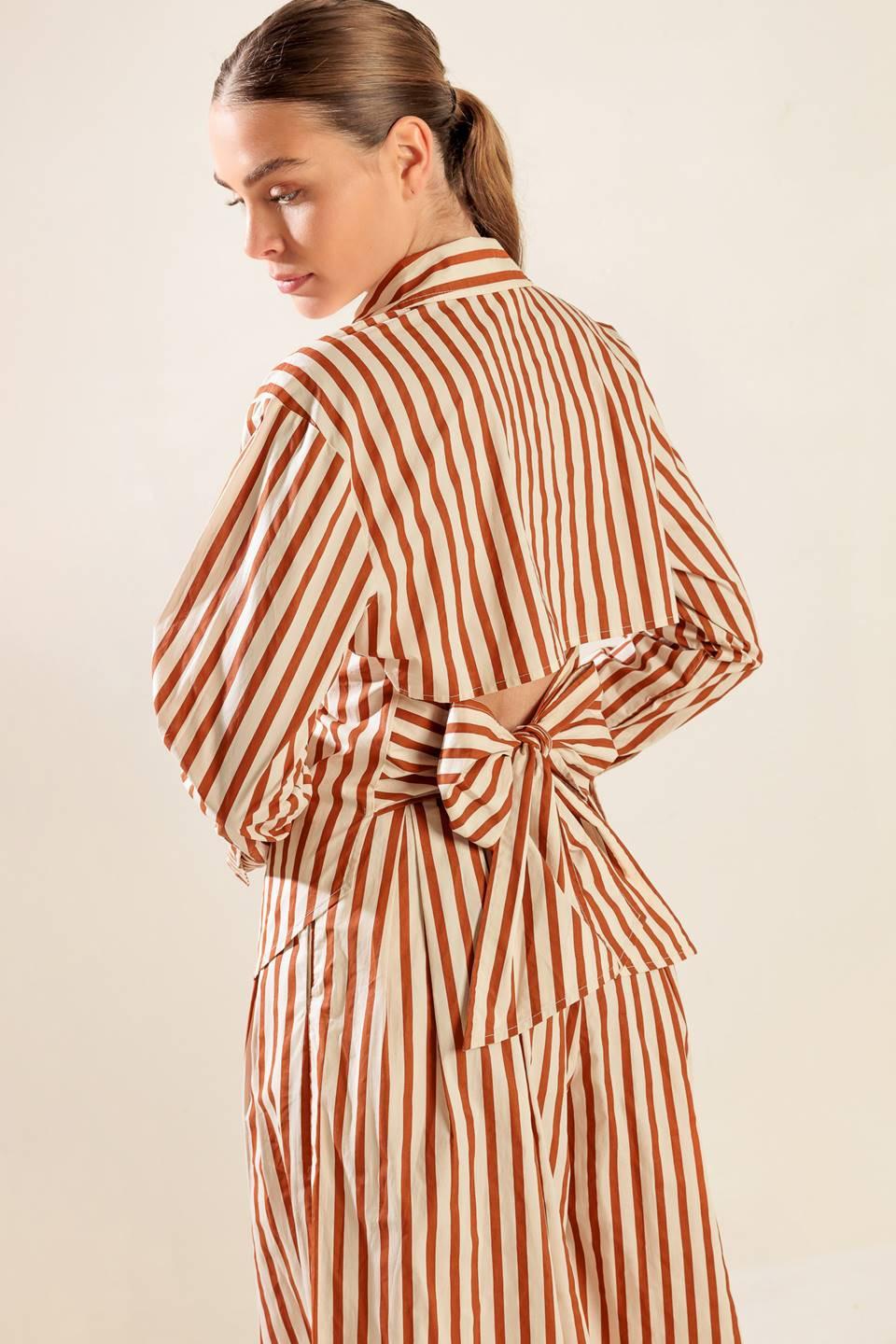 Pieces of My Heart Woven Top from KADOU Boutique