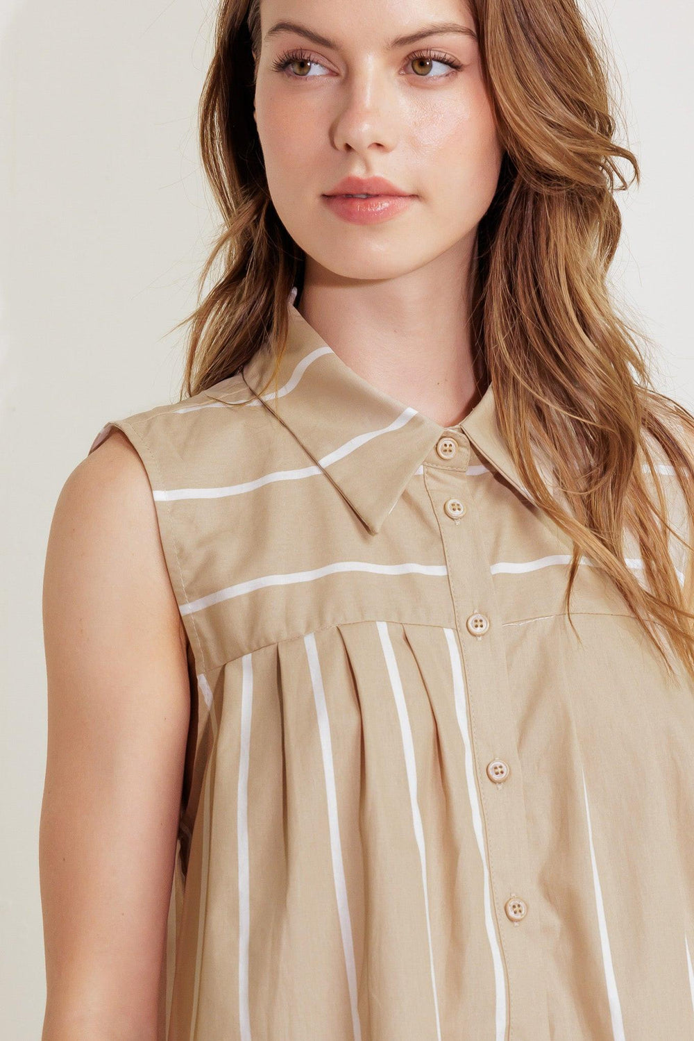 Somewhere to Be Woven Top from KADOU Boutique