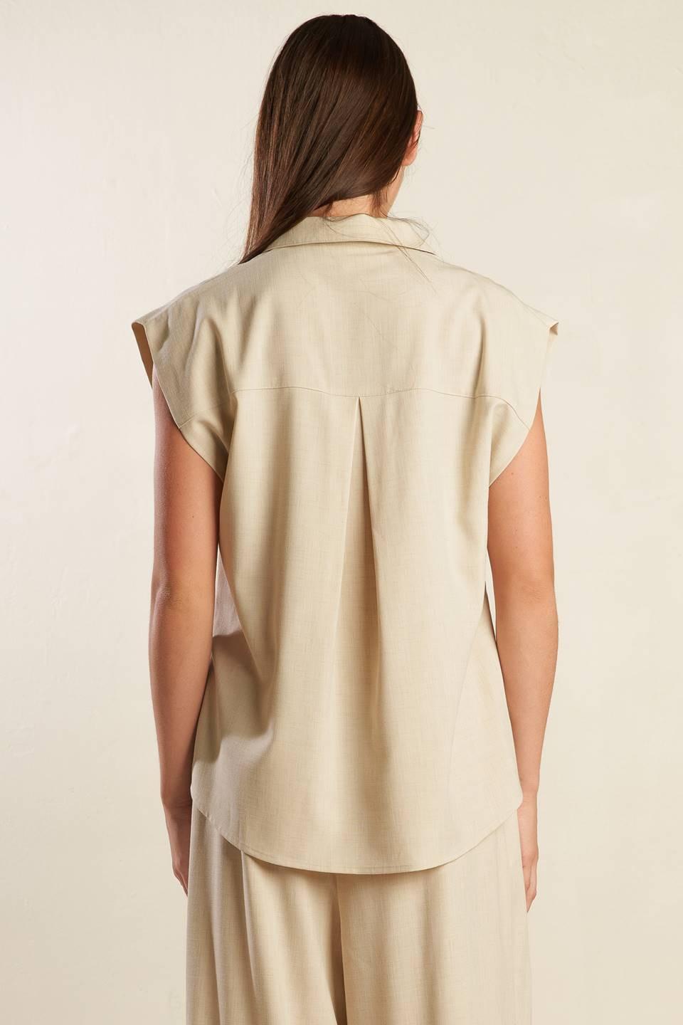Go with Grace Woven Shirt from KADOU Boutique