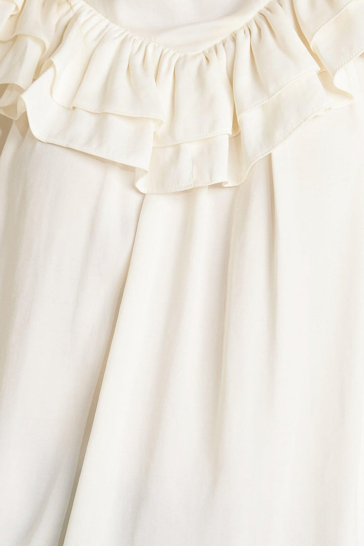 EDWARDIAN WALTZ WOVEN TOP