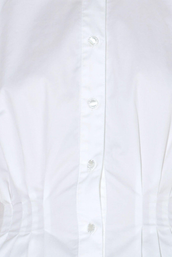 MODERN POISE WOVEN TOP