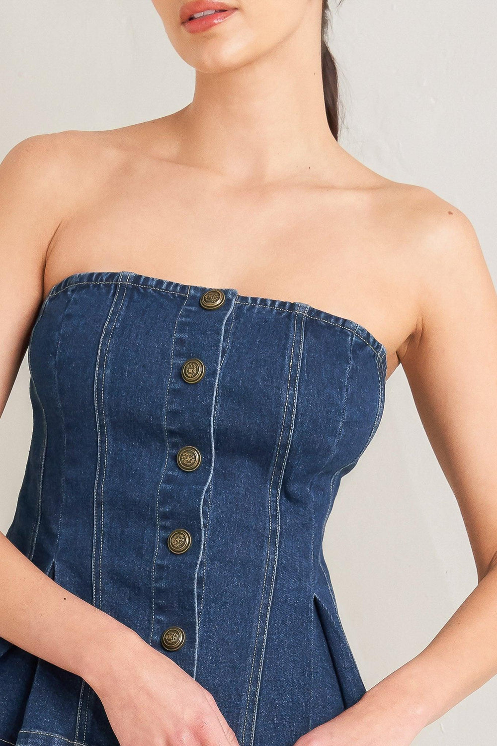 Urban Fable Denim Top from KADOU Boutique