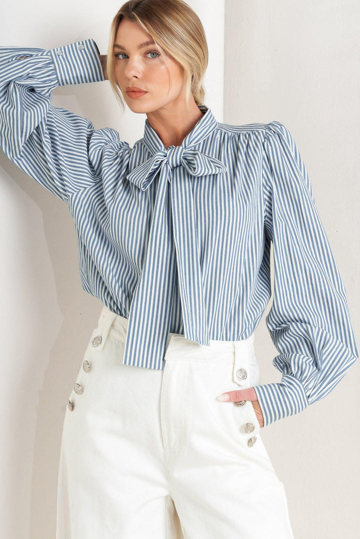 Charming Intentions Woven Top from KADOU Boutique