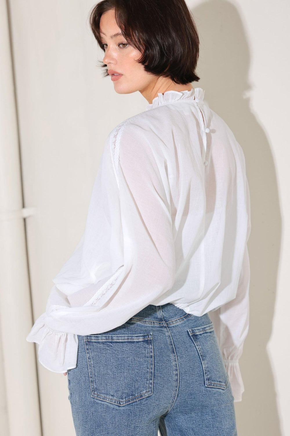 Pure Romance Woven Top from KADOU Boutique
