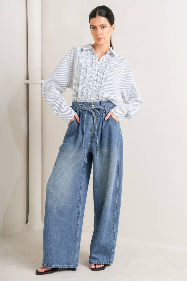 Daylight Edge Woven Top from KADOU Boutique