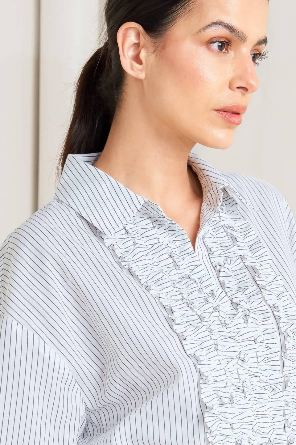 Daylight Edge Woven Top from KADOU Boutique