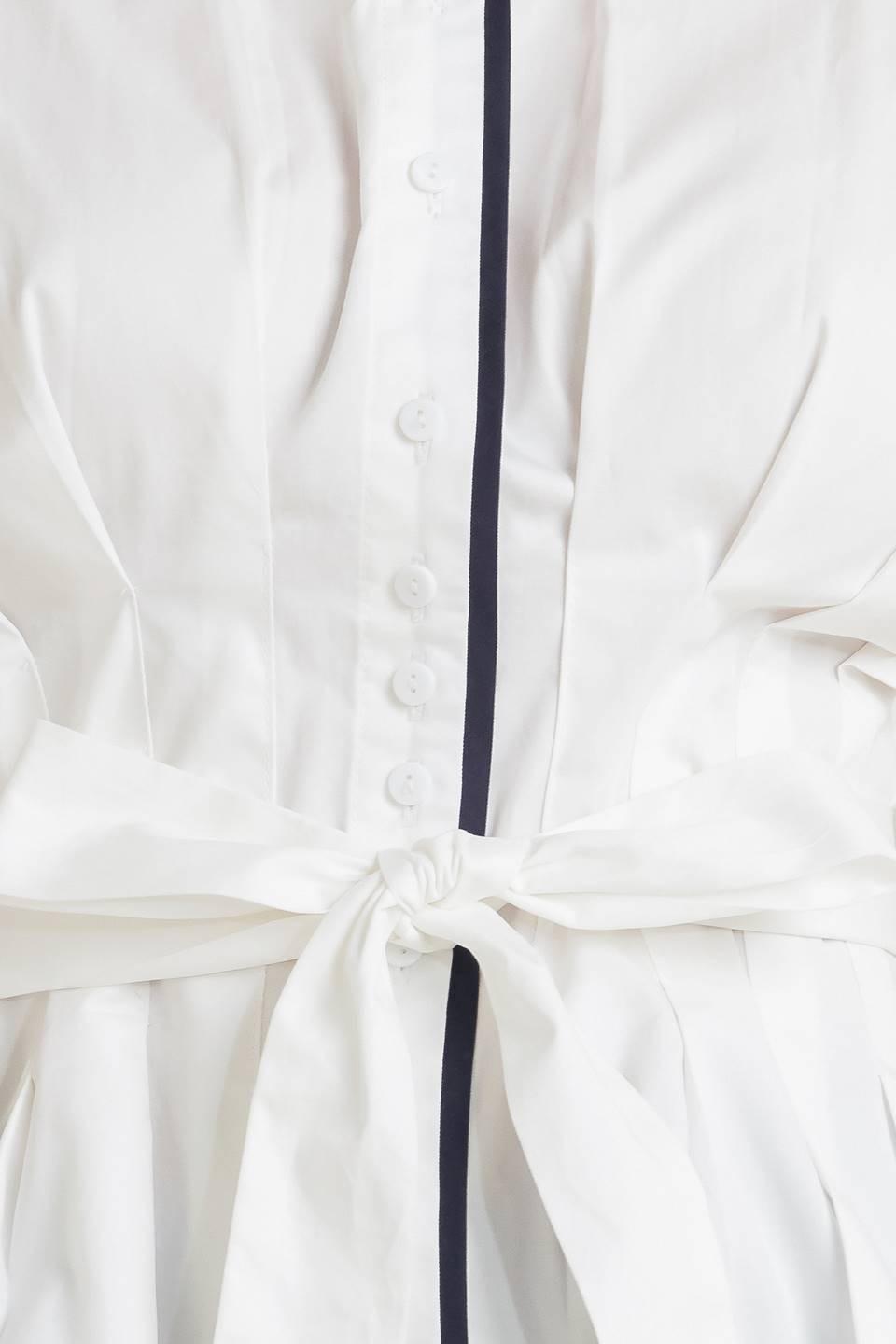 QUIET FORCE WOVEN TOP