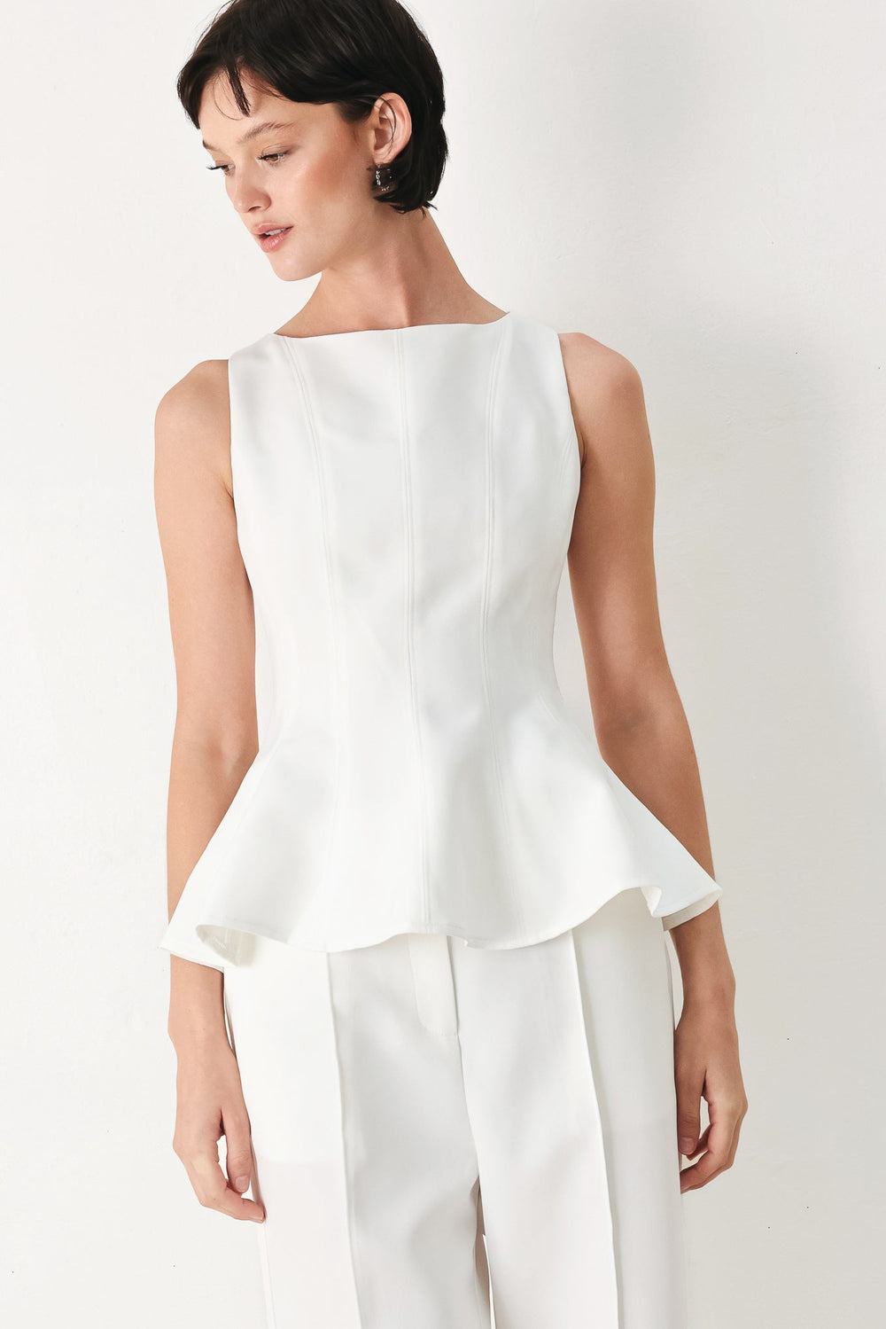 Crystal Bay Woven Top from KADOU Boutique