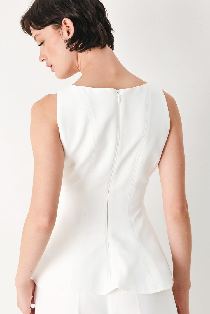 CRYSTAL BAY WOVEN TOP