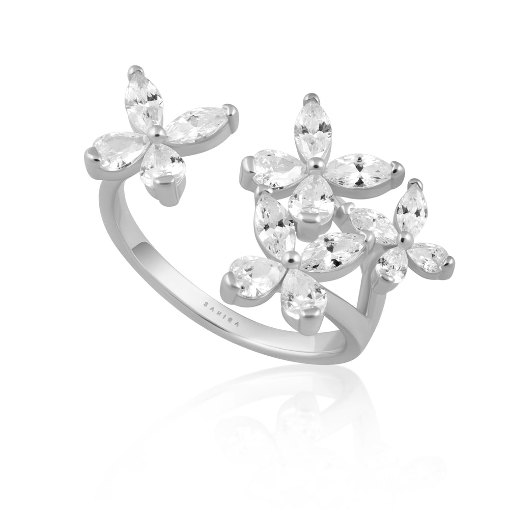Cz Butterfly Ring from KADOU Boutique