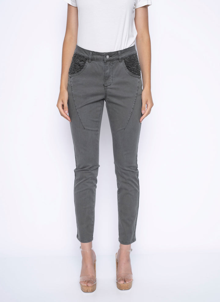 Picadilly Lace Pocket Detail Pants