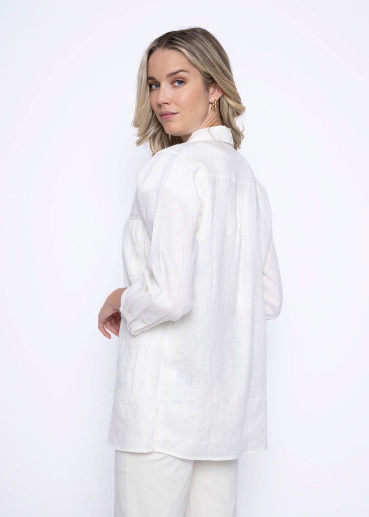 Picadilly 3/4 Sleeve Button Down Shirt