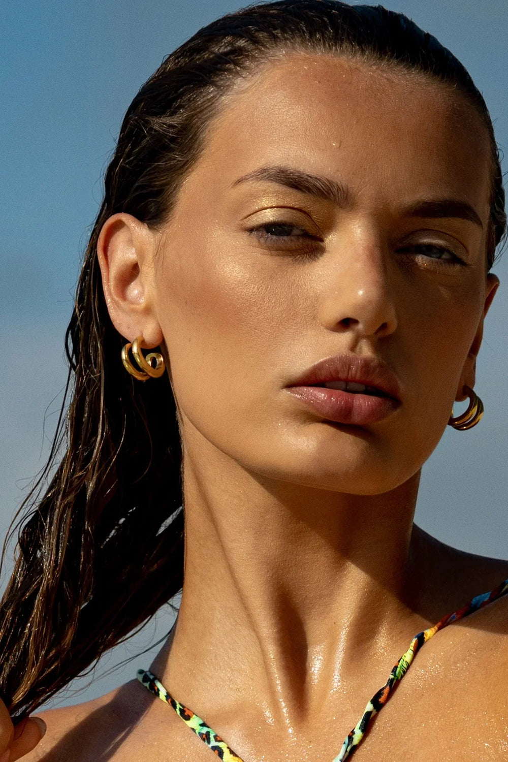 Gisela Double Hoop from KADOU Boutique