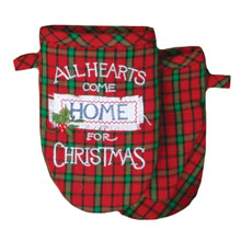 HOME FOR CHRISTMAS GRABBER MITT