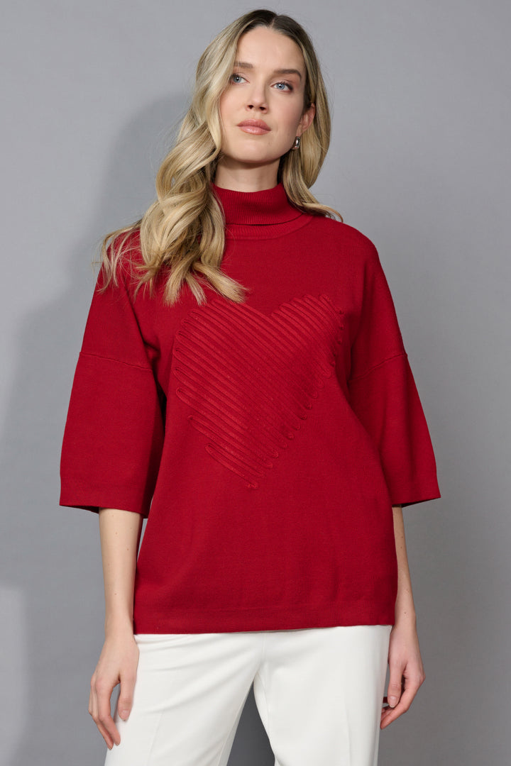Picadilly Heart Embellished Top