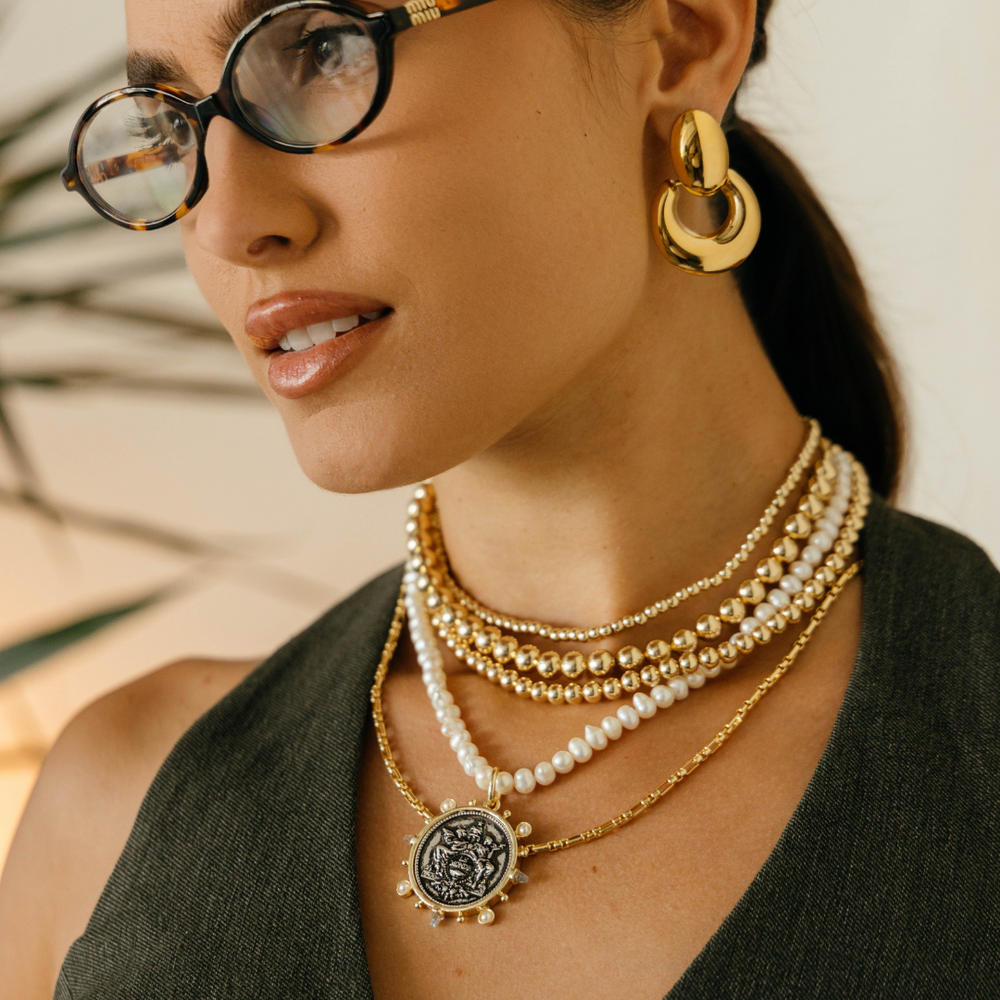 Allison Beaded Choker from KADOU Boutique