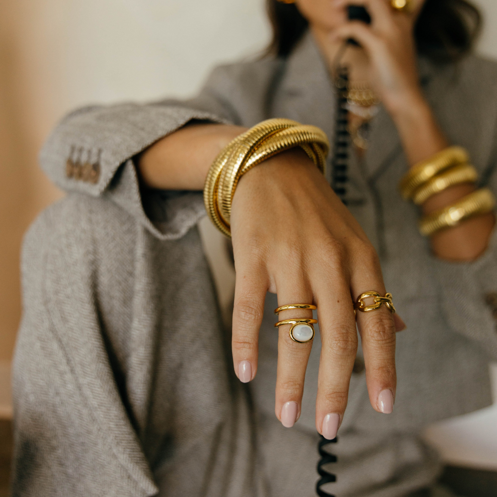 Opal Wrap Ring from KADOU Boutique