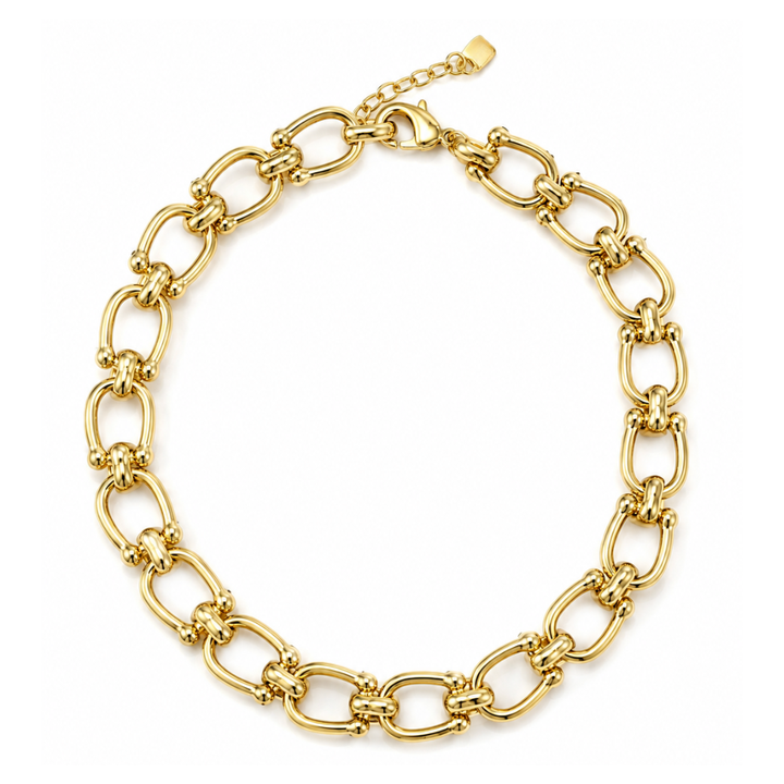 Equestrian Chain Necklace from KADOU Boutique