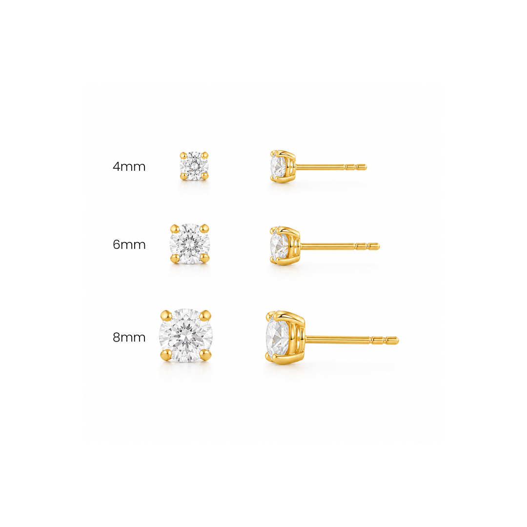 Incanto Cz Studs from KADOU Boutique
