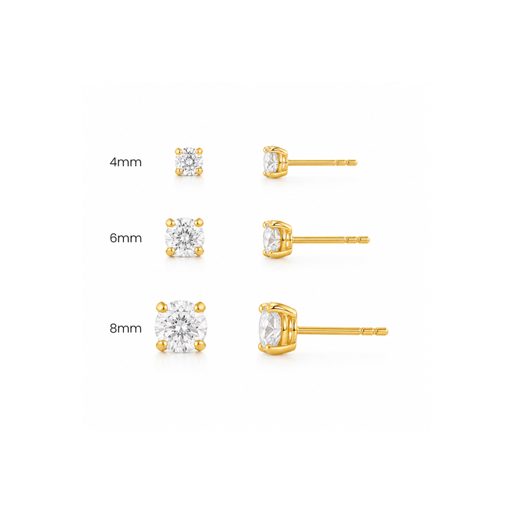 Incanto Cz Studs from KADOU Boutique