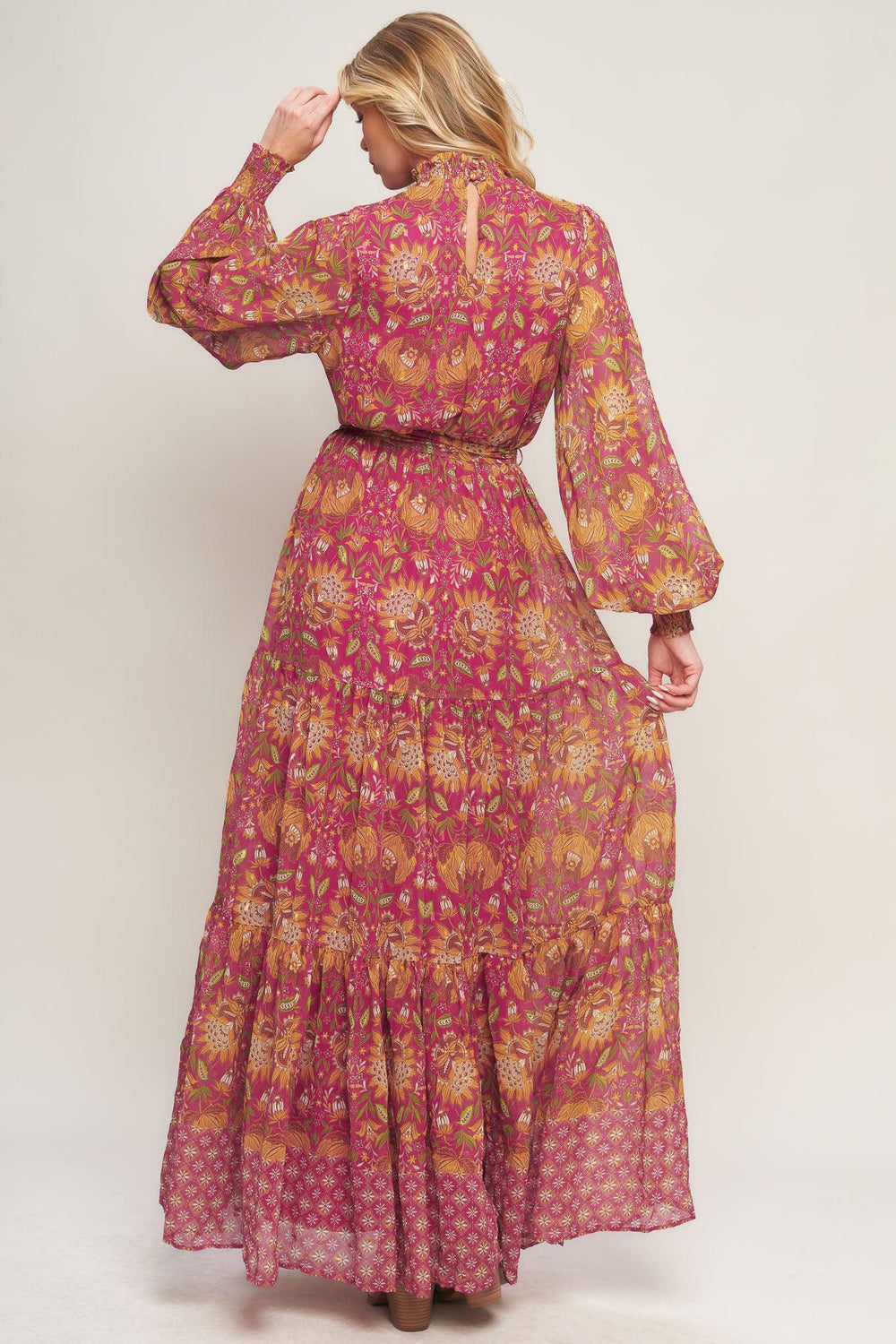 You Enchant Me Woven Maxi Dress from KADOU Boutique