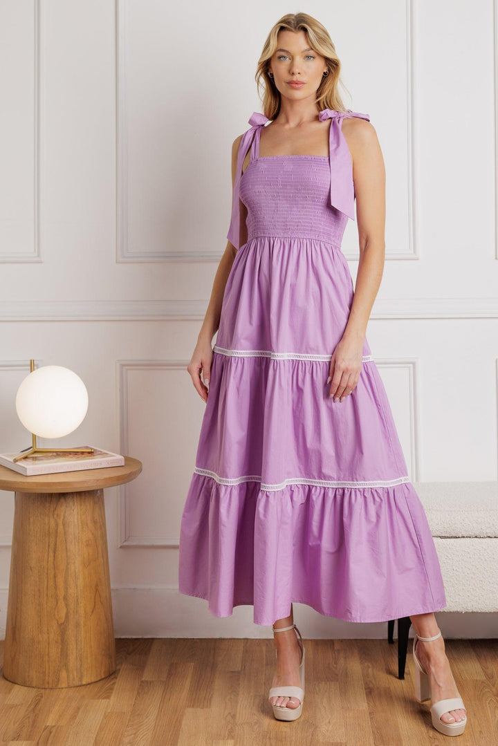 Better Than Ever Poplin Midi Dress from KADOU Boutique