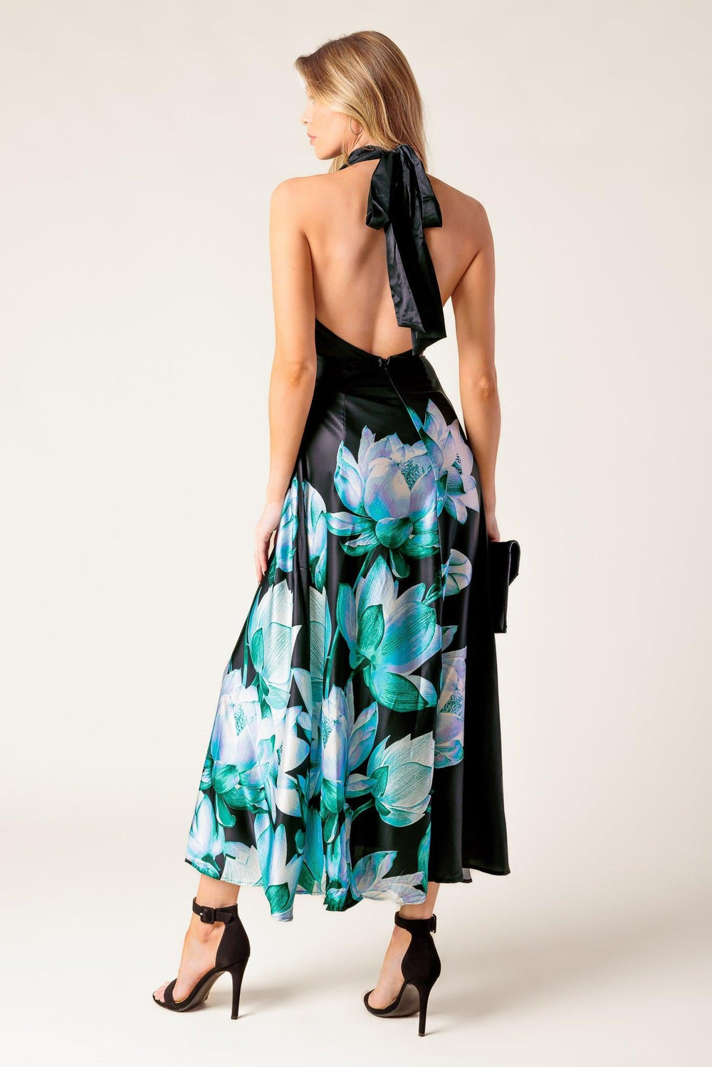 Insatiable Feeling Woven Midi Dress from KADOU Boutique