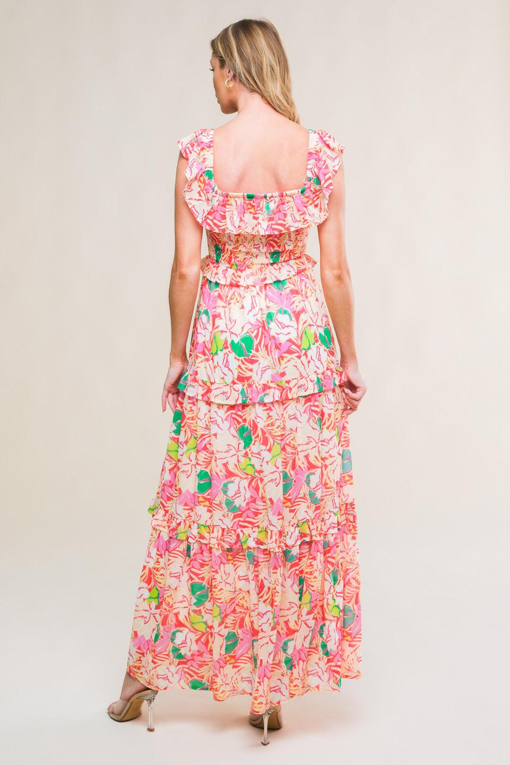 Relaxed Charm Woven Midi Dress from KADOU Boutique