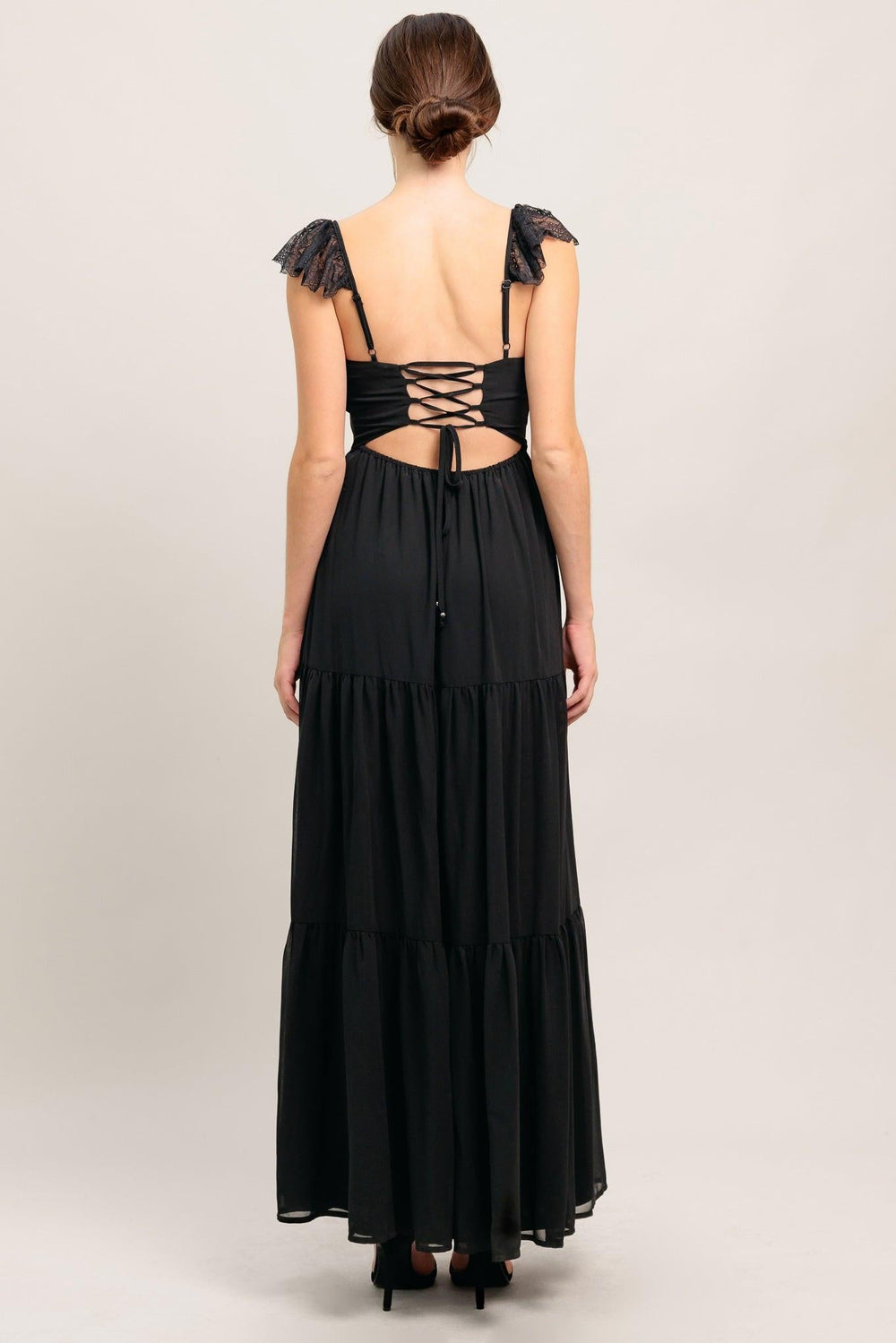 Forgotten Romance Woven Maxi Dress from KADOU Boutique