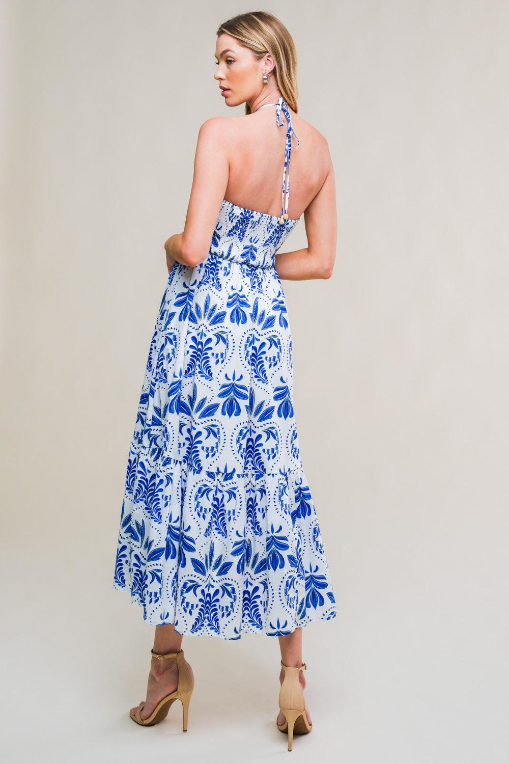 Flawless Sensation Woven Midi Dress from KADOU Boutique