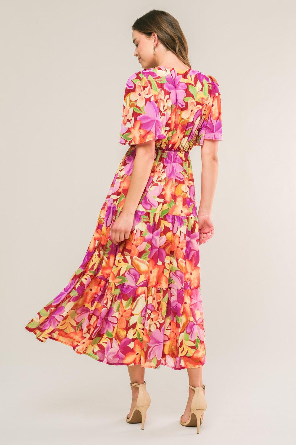 Start Looking Woven Midi Dress from KADOU Boutique
