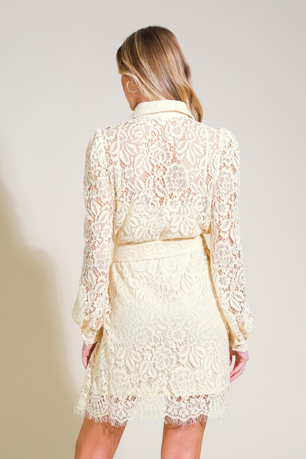 Adore You Lace Mini Dress from KADOU Boutique