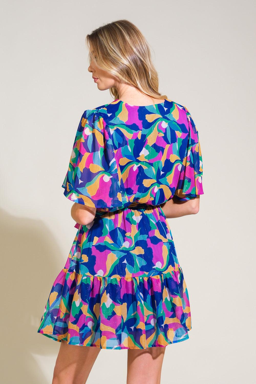 Think Of Me Woven Mini Dress from KADOU Boutique