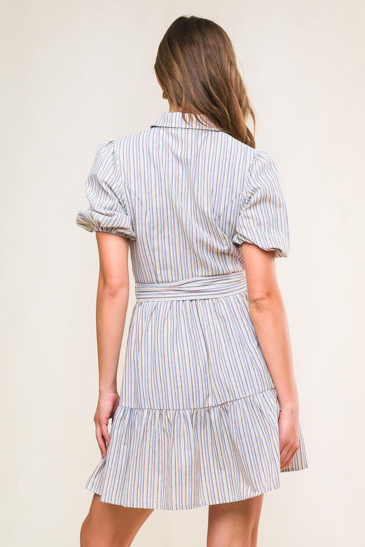 Adorable Presence Woven Mini Dress from KADOU Boutique