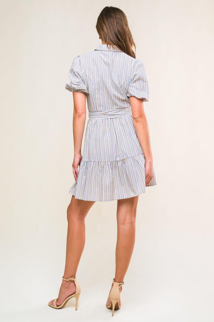 Adorable Presence Woven Mini Dress from KADOU Boutique