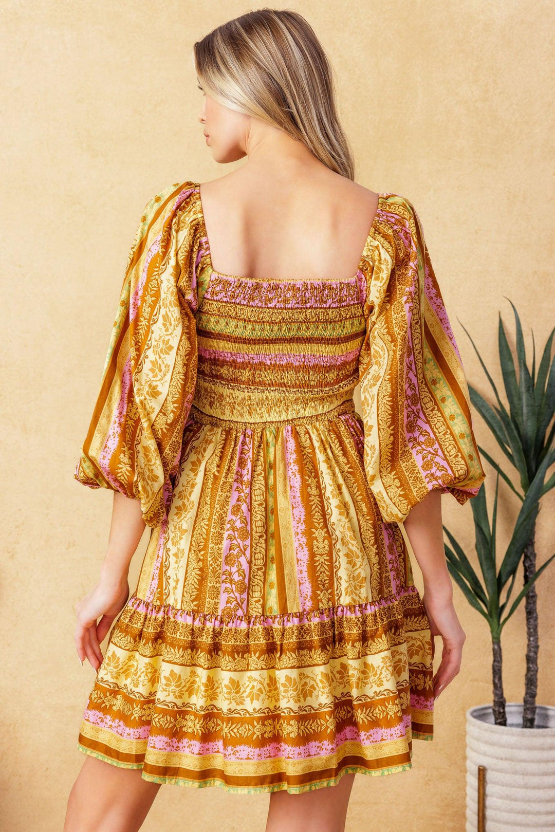 All My Pride Woven Mini Dress from KADOU Boutique