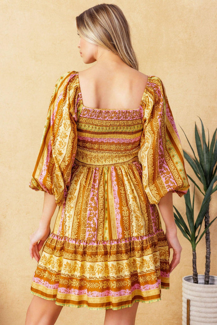All My Pride Woven Mini Dress from KADOU Boutique