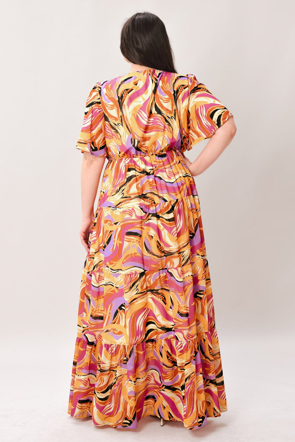 Refreshing Vibe Woven Maxi Dress from KADOU Boutique