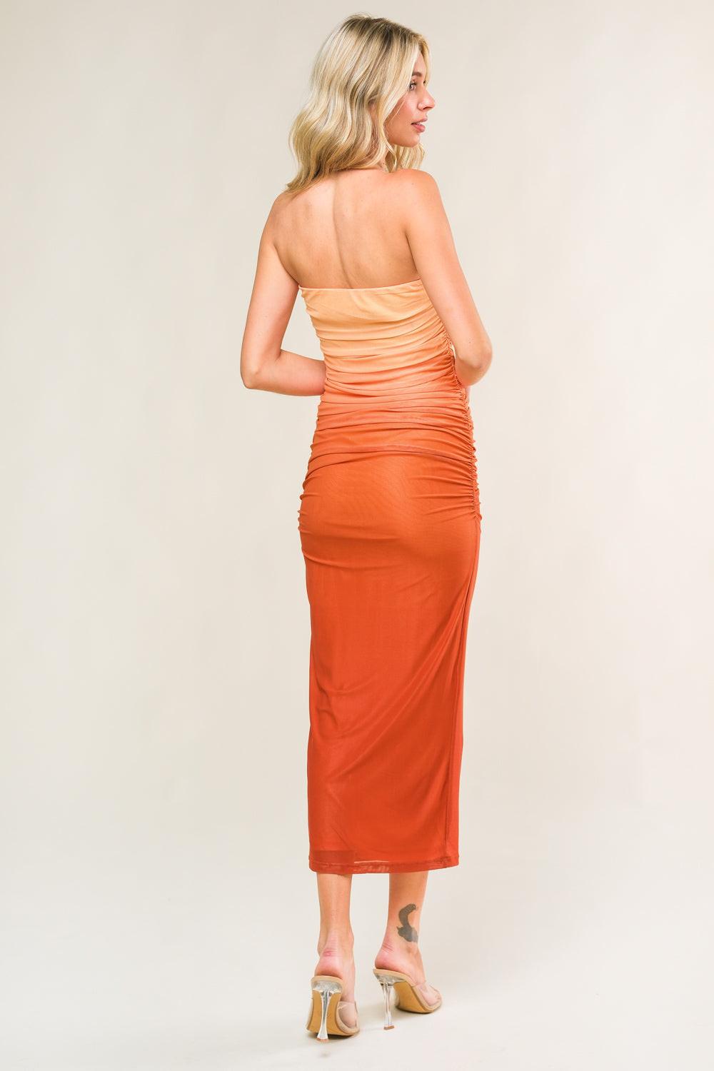 Not Your Average Mesh Midi Dress from KADOU Boutique