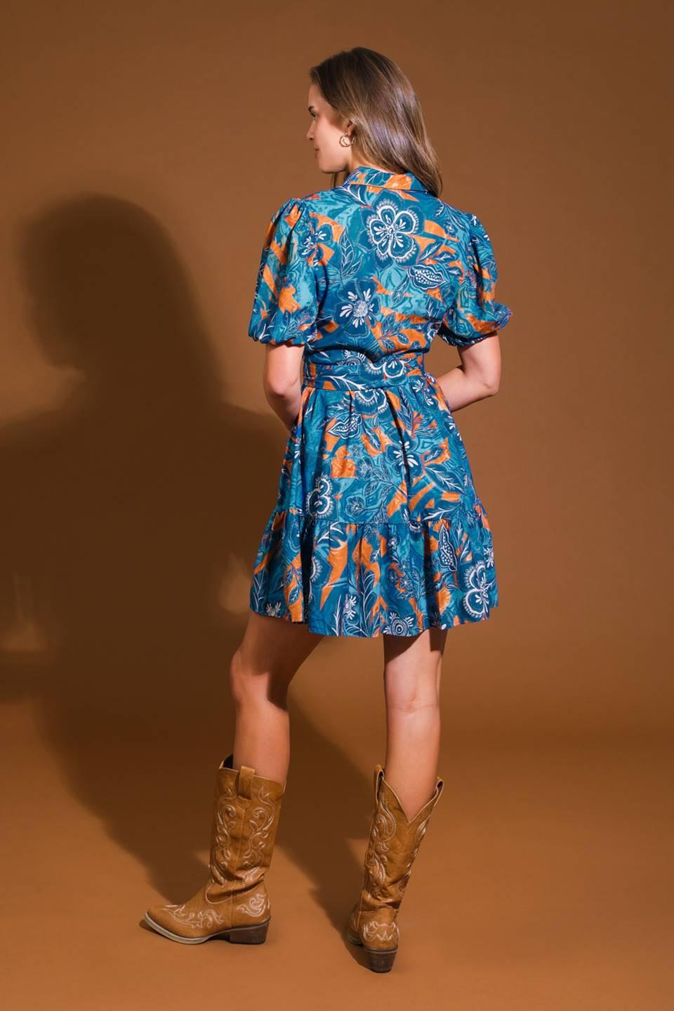 Flower Girl Woven Mini Dress from KADOU Boutique
