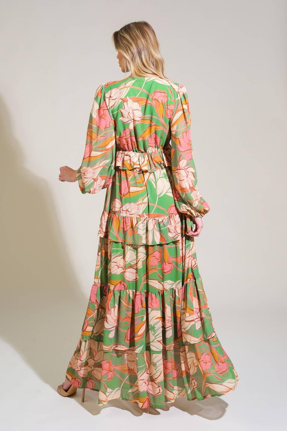 Grace in Every Step Woven Maxi Dress from KADOU Boutique