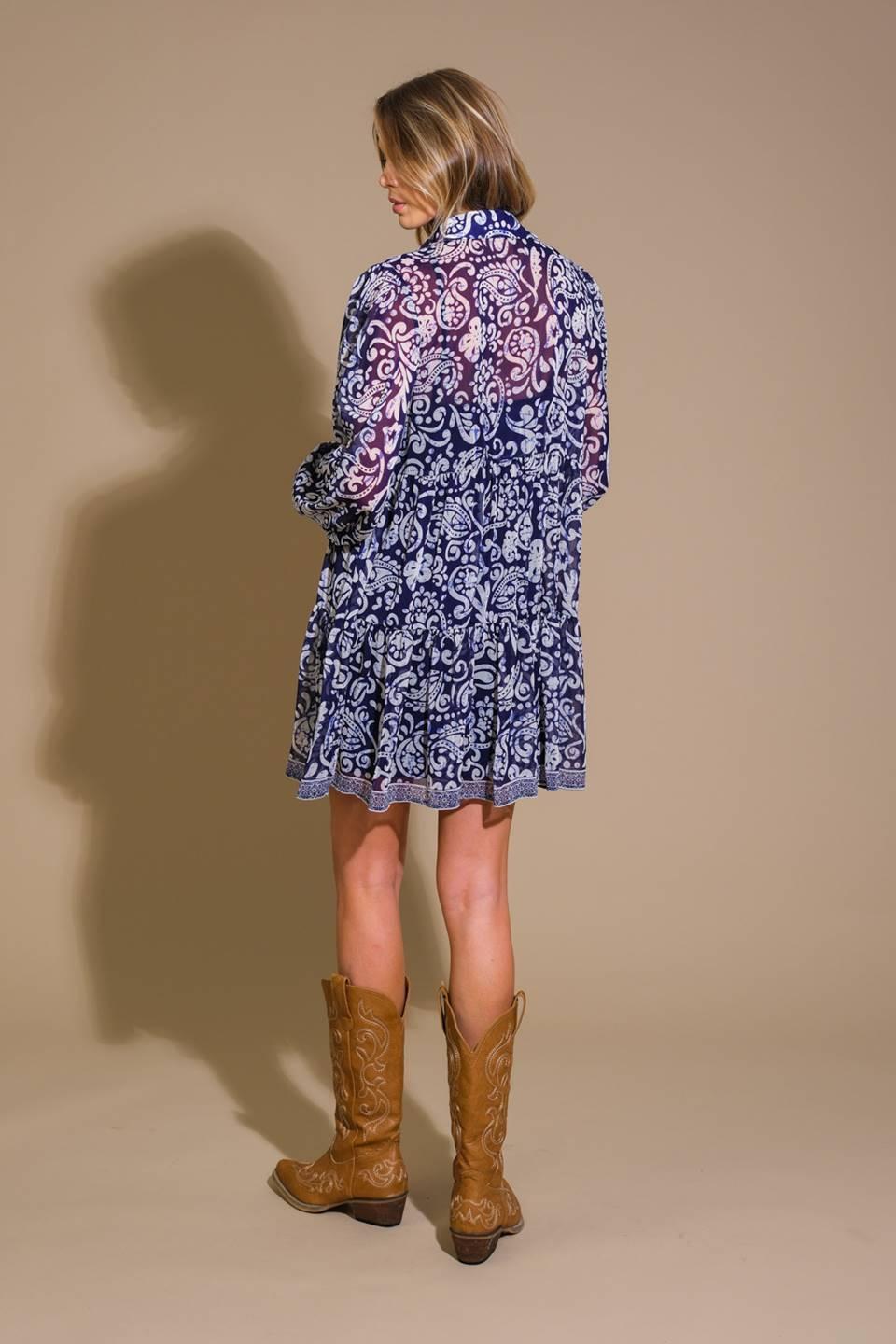 Stick to the Plan Woven Mini Dress from KADOU Boutique