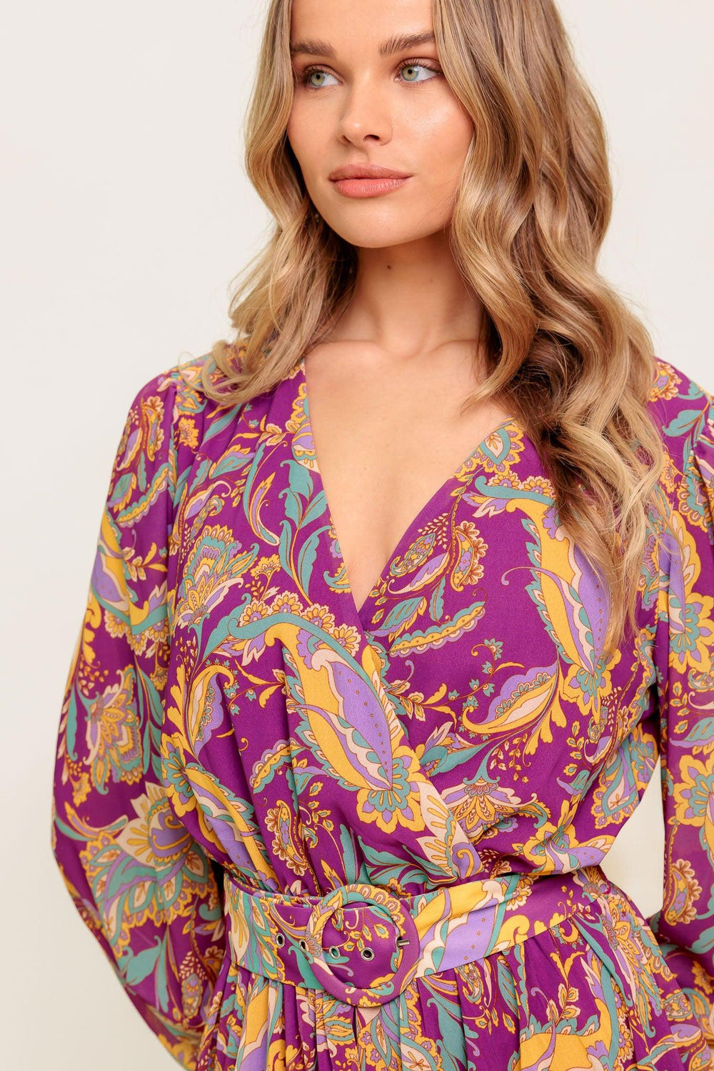 Going with Elegance Woven Midi Dress from KADOU Boutique