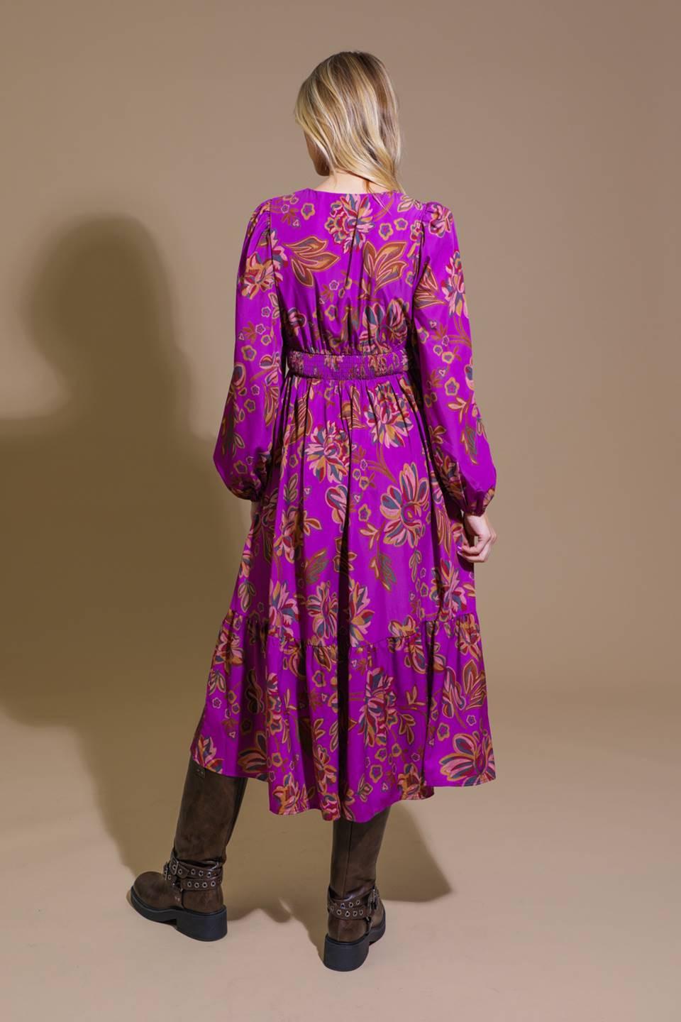Elegantly Elevated Woven Midi Dress from KADOU Boutique