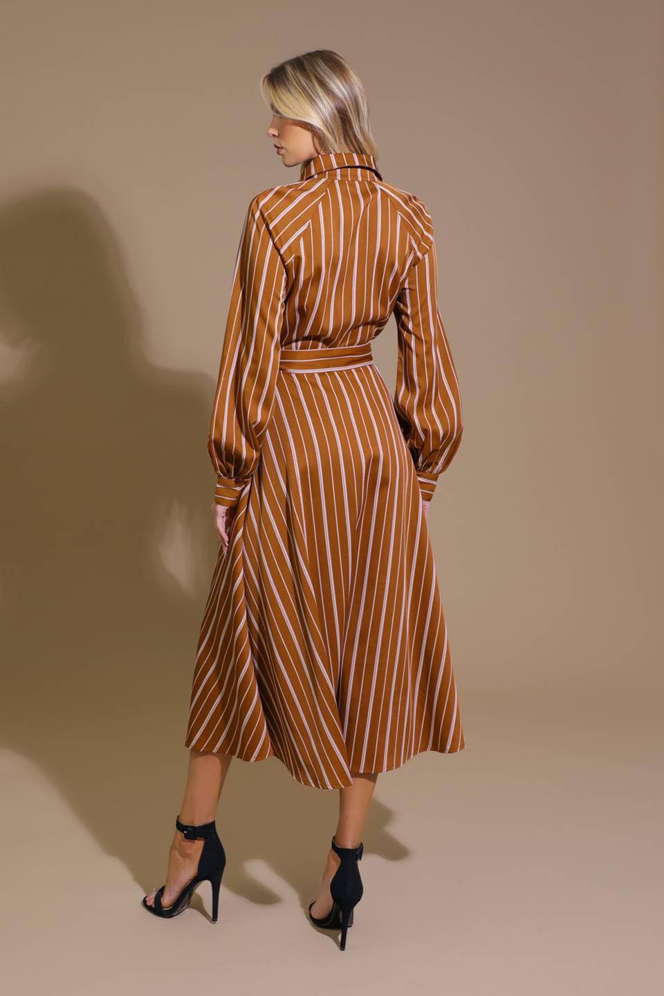 Forever Your Girl Woven Midi Dress from KADOU Boutique