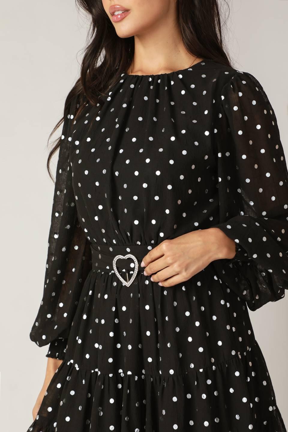 Dancing in the Rain Woven Mini Dress from KADOU Boutique