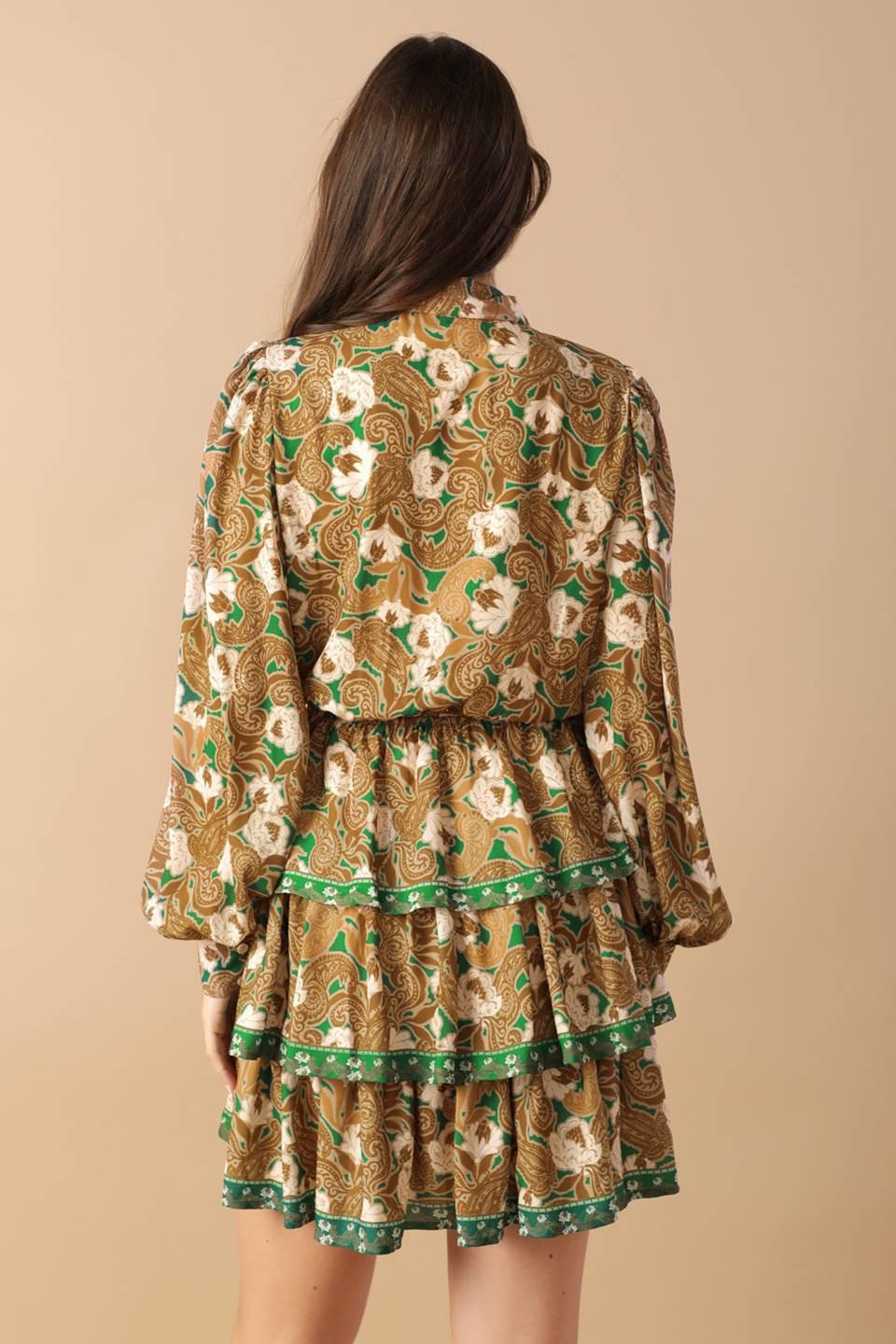 Open Path Woven Mini Dress from KADOU Boutique