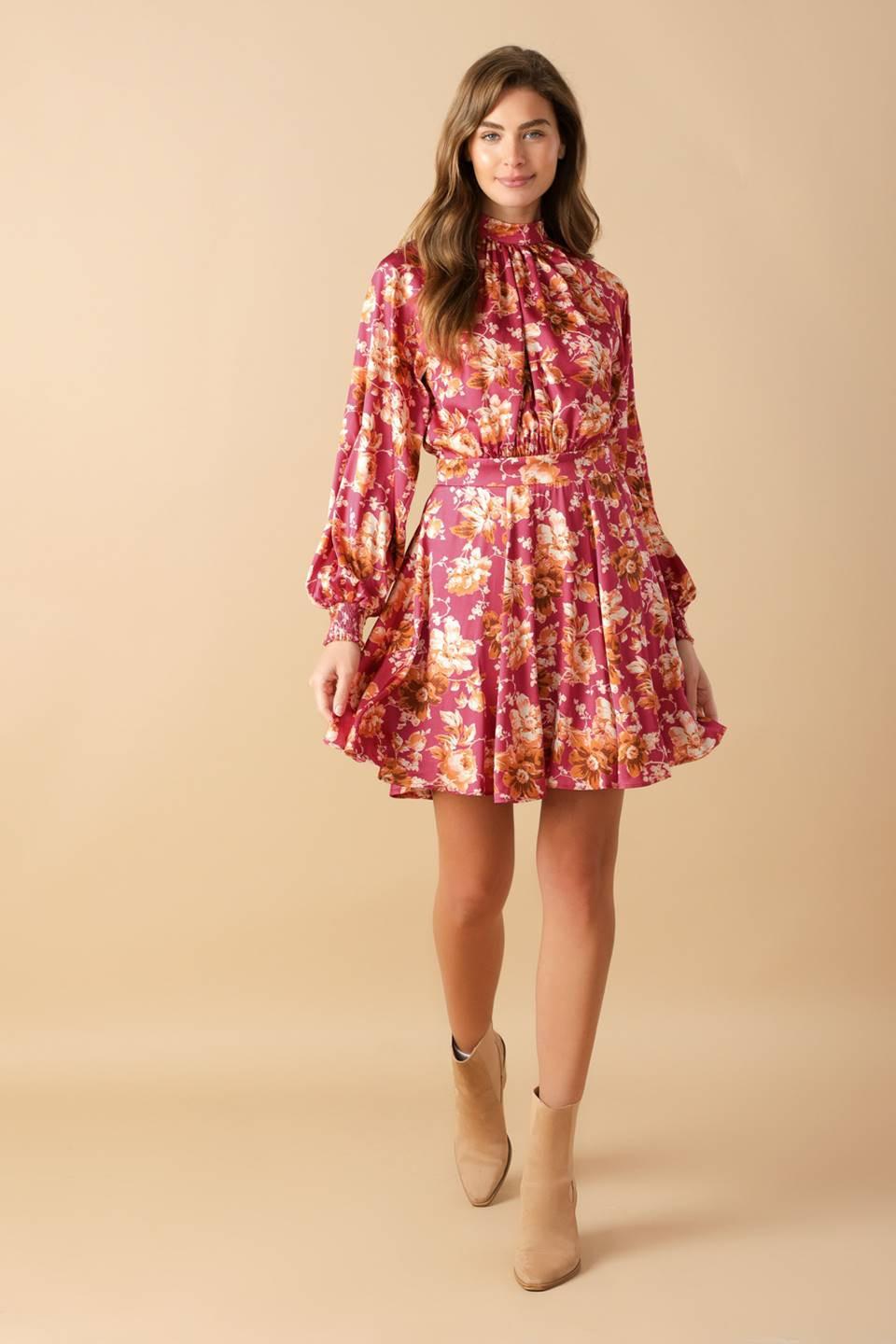 Luxe Legacy Woven Mini Dress from KADOU Boutique