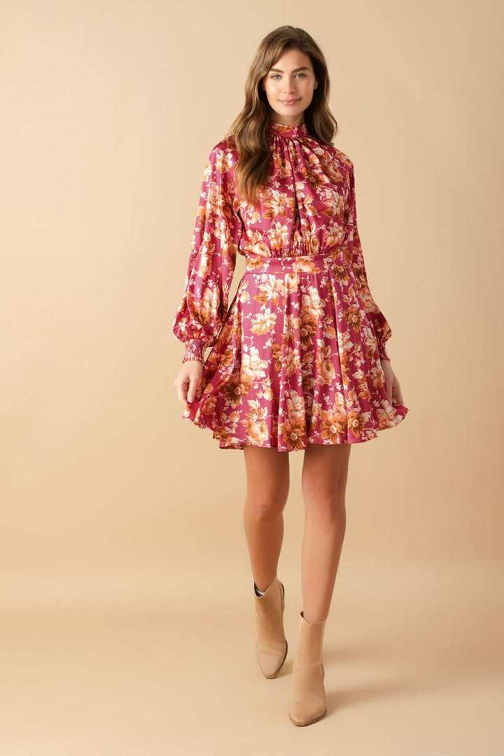 Luxe Legacy Woven Mini Dress from KADOU Boutique
