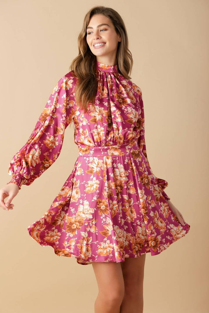 Luxe Legacy Woven Mini Dress from KADOU Boutique